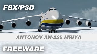 Antonov An-225 Mriya Complete Freeware Add-On For Fsx P3D