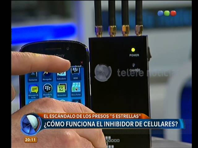 Inhibidor de celulares - Telefe Noticias 