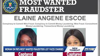 Woman on FBI’s Most Wanted Fraudsters List  faces charges in West Palm Beach