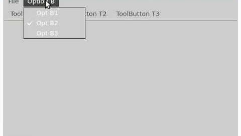QtQuick Controls: ApplicationWindow, MenuBar, ToolBar and StatusBar