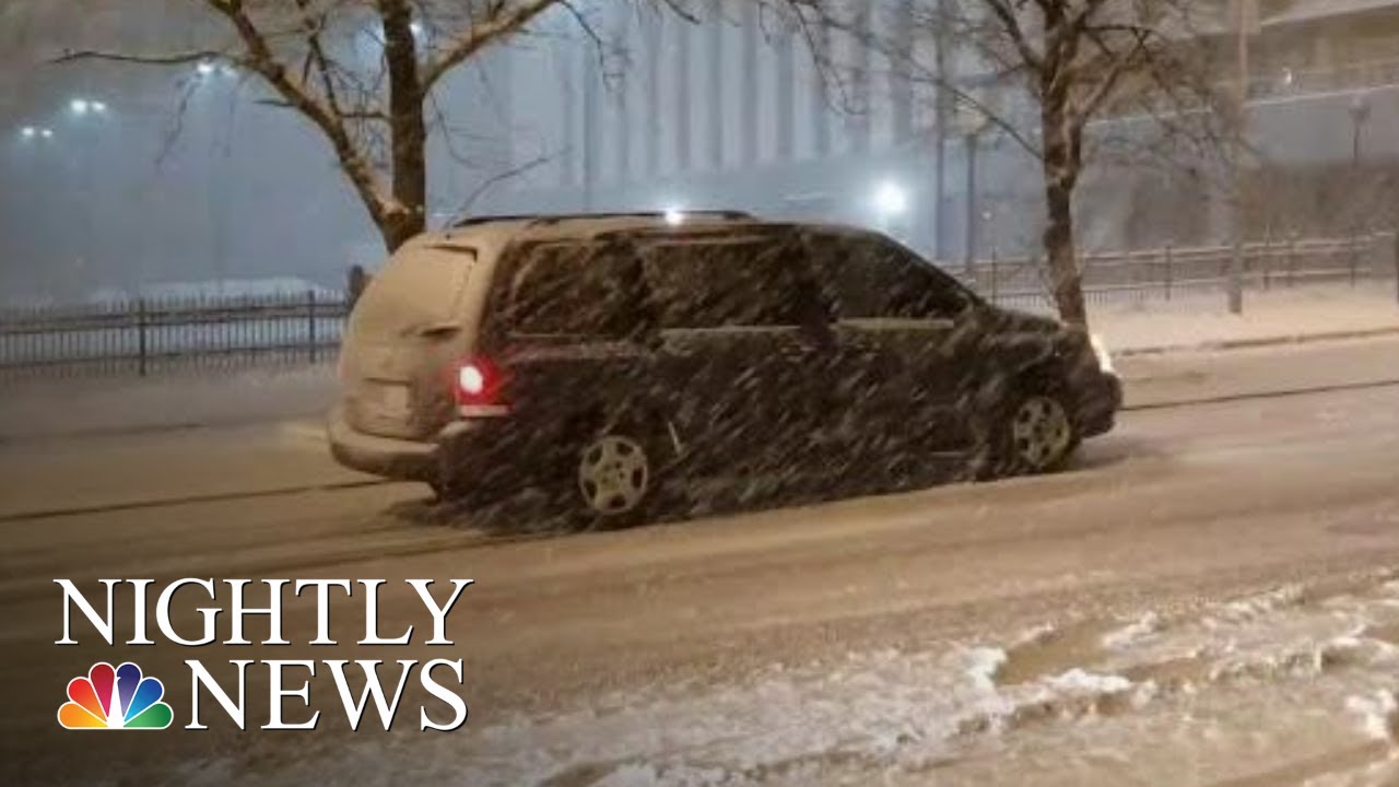 Storms From Coast To Coast Threaten To Cause Thanksgiving Travel Nightmare | NBC Nightly News