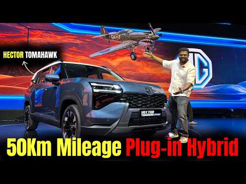 🔥 50 KM Mileage! | ⚡ Plug-In Hybrid | MG Hector Tomahawk PHEV Full Review in Tamil