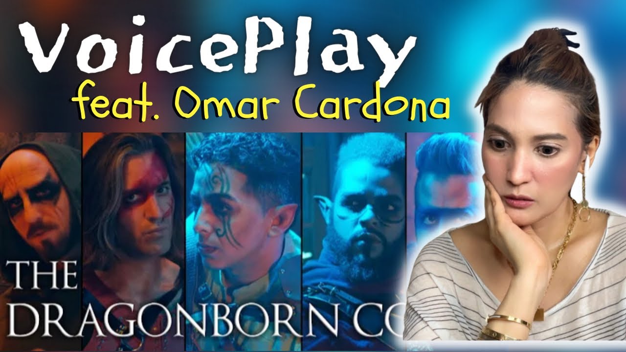 2nd time reaction to VOICEPLAY feat. Omar Cardona | ‘The Dragonborn Comes’ | Skyrim | wow!!! 🥰🥰🥰