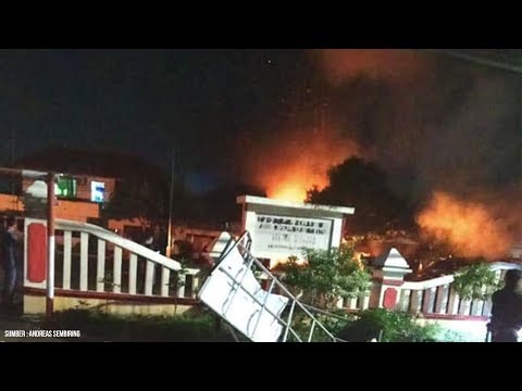 Kronologi Mapolsek Ciracas Dirusak dan Dibakar Massa, Pengeroyokan Kapten TNI AL diduga Jadi Pemicu