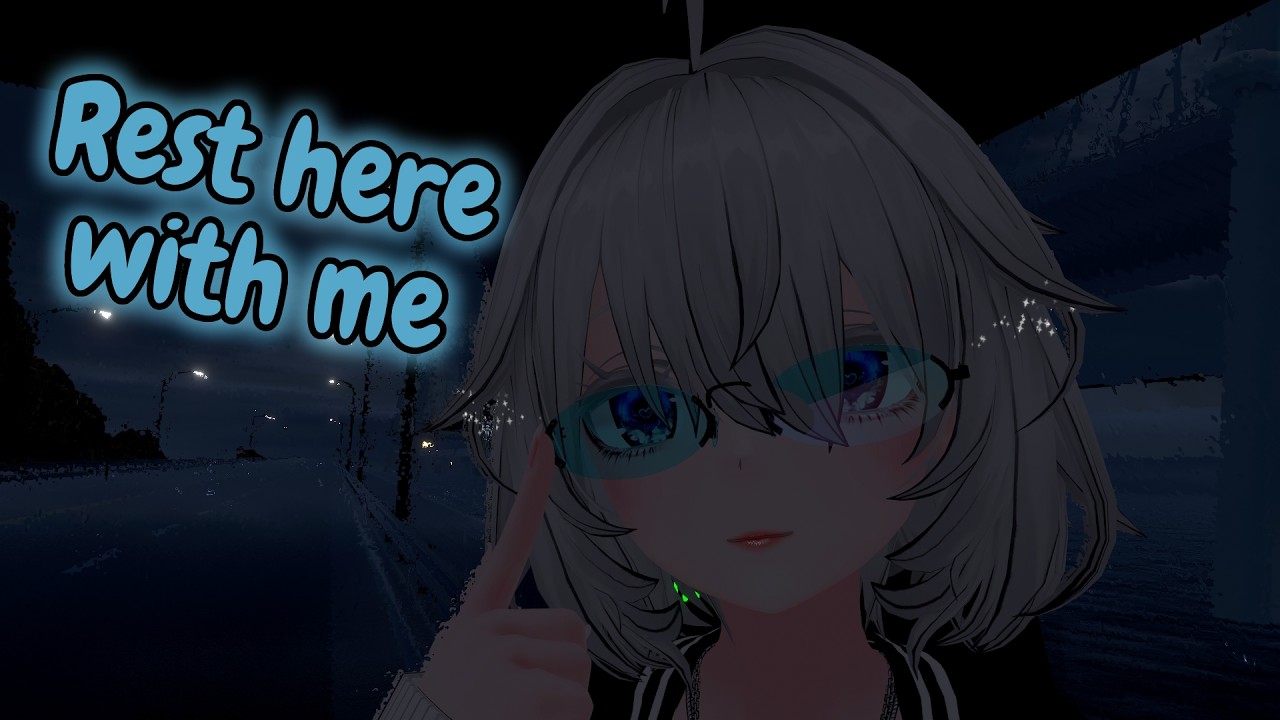 (VRC ASMR/RP) Unintelligible Whispers for Sleeping in a Van w/Rain ...