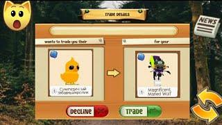 ЧТО БЫЛО БЫ ЕСЛИ МОЖНО ОБМЕНИВАТЬ ЖИВОТНЫХ В ANIMAL JAM?