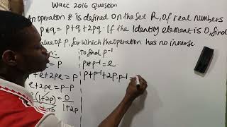 Famous waec question on binary operation Wealth