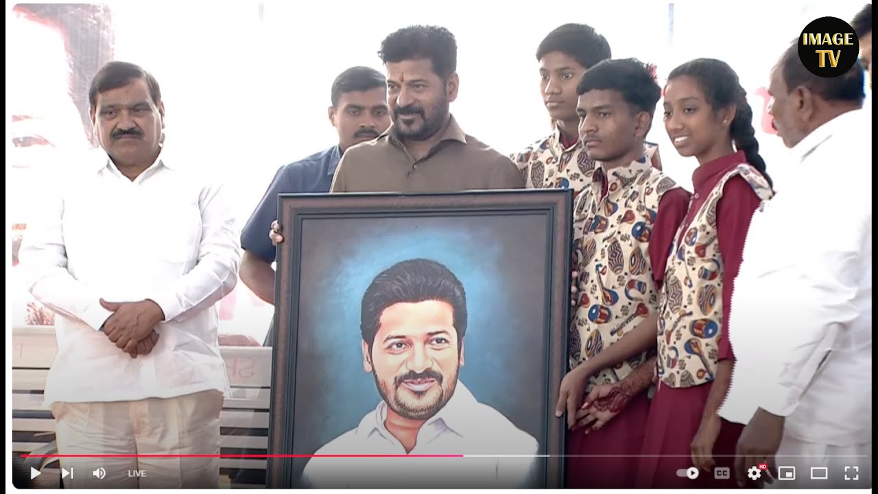 LIVE : CM Revanth Reddy visits TGSWRS Chilkoor under Uniform Diet ...