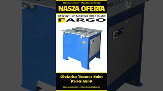 Giętarka Tecmor Seim P30-S 400V - FARGO KRAKÓW