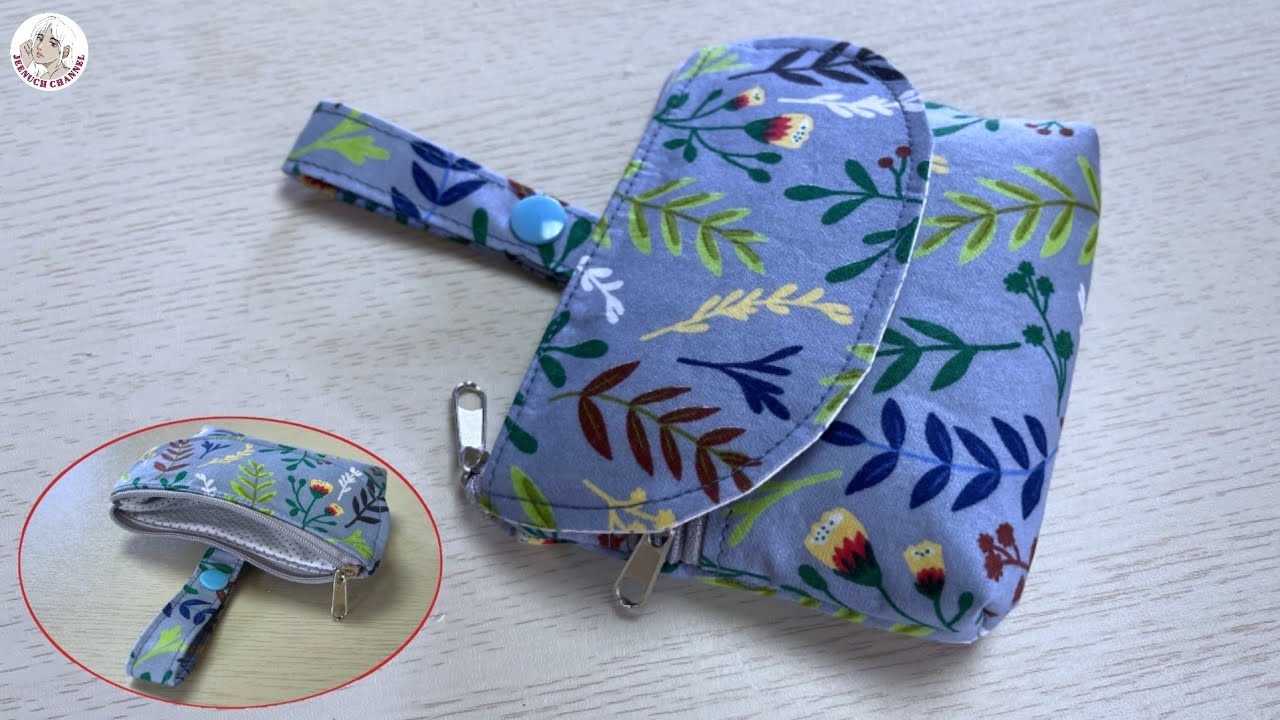 DIY Zipper Pouch Bag Tutorial • DIY BAG VIDEO TUTORIAL 