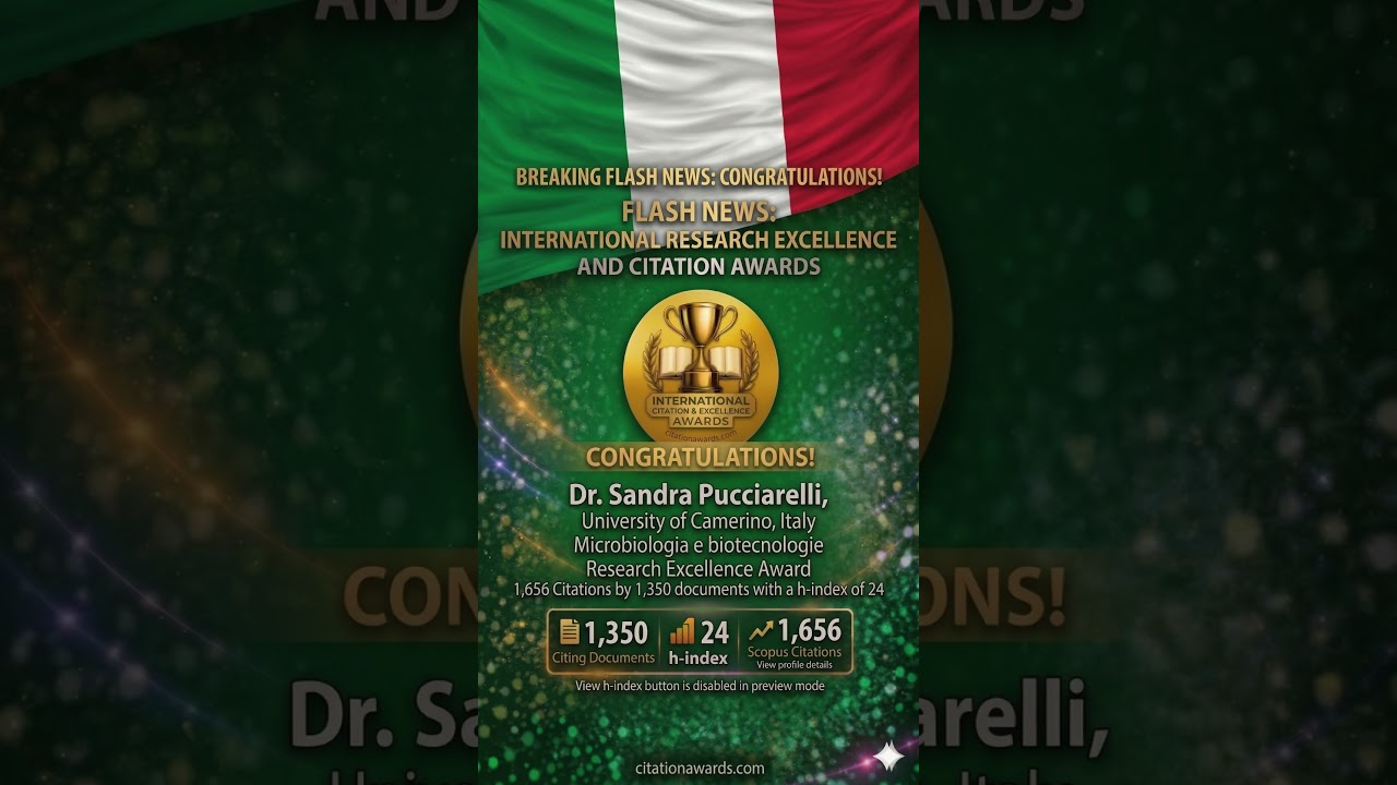 Dr. Sandra Pucciarelli | University of CamerinoItaly | Research Excellence Award
