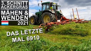 Das Letze Mal 6910 3. Schnitt Ackergras Mähen Wenden Luxemburg 2021
