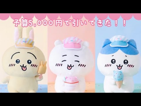 【一番くじ】ちいかわ 〜SWEETS SHOP〜 予算5,000円以内で引いてきた！！ - YouTube