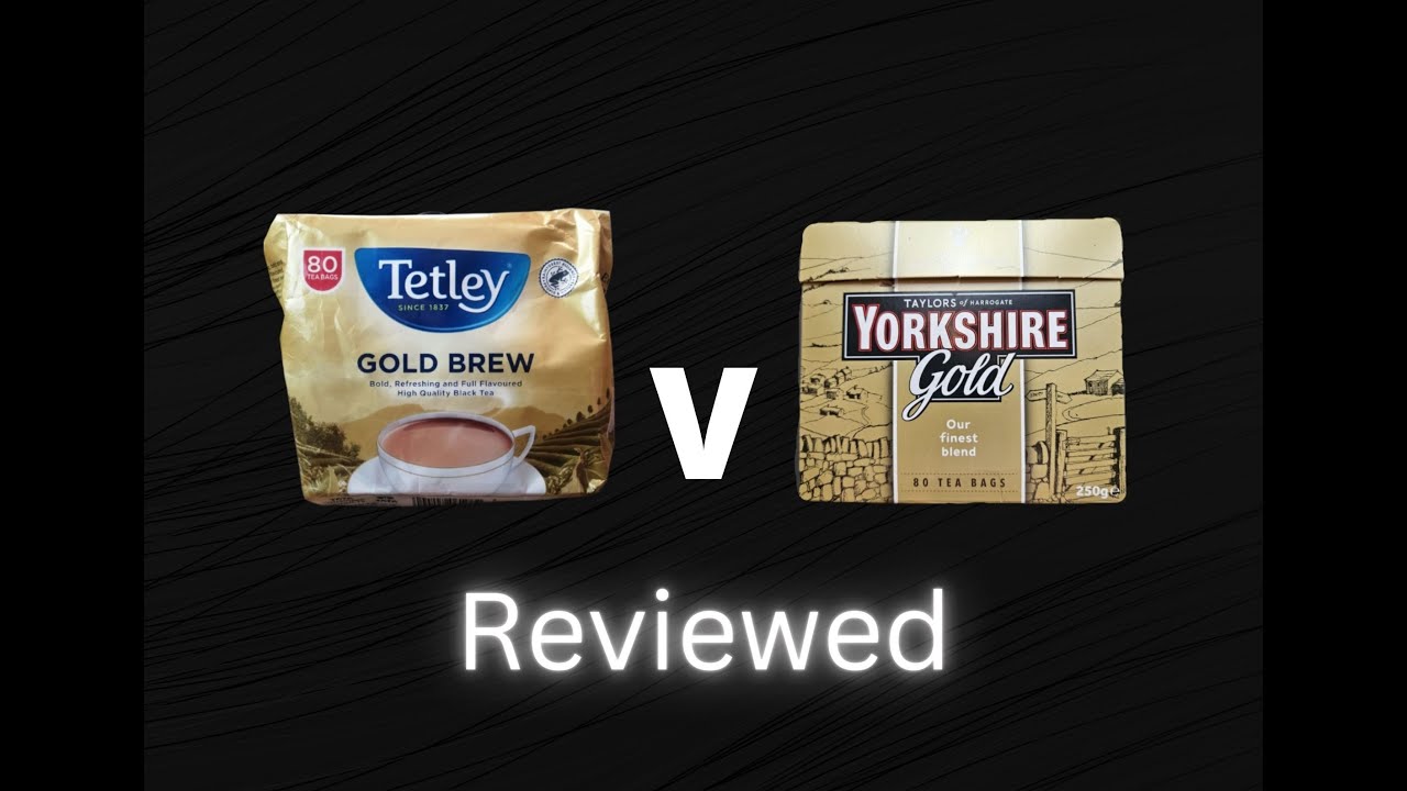 The Review S01 E25 Tetley Gold Brew V Yorkshire Gold - YouTube