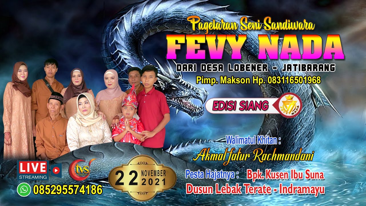 🔴 LIVE SANDIWARA FEVY NADA LEBAK TERATE SENIN 22 NOVEMBER 2021 EDISI SIANG