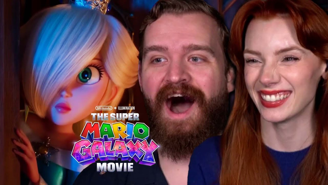 Super Mario Galaxy The Movie Trailer Reaction!