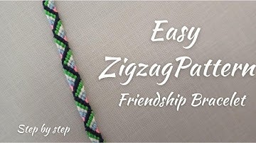 DIY Easy Zigzag pattern Friendship Bracelet.How to Make pattern bracelet.Gulnar. HandMade Bracelet.