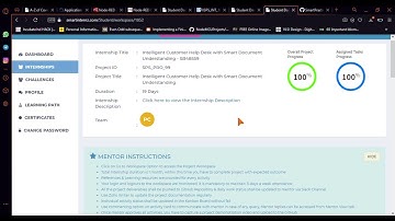 Feedback video on My AI Internship Project (AT SMARTINTERNZ)