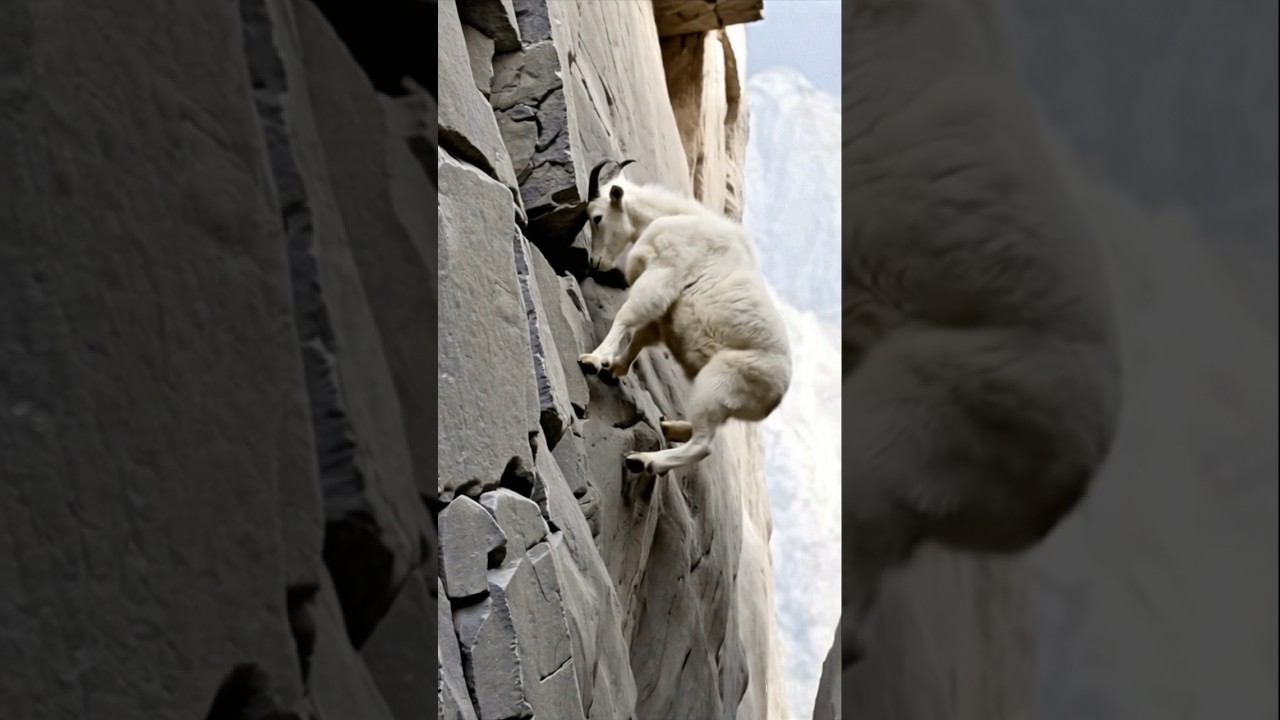 The Art of the Cliffside Goat