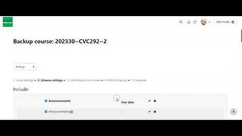 How to Export a Course in Moodle