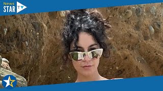 Vanessa Hudgens showcases stunning figure in red bikini in sizzling snaps