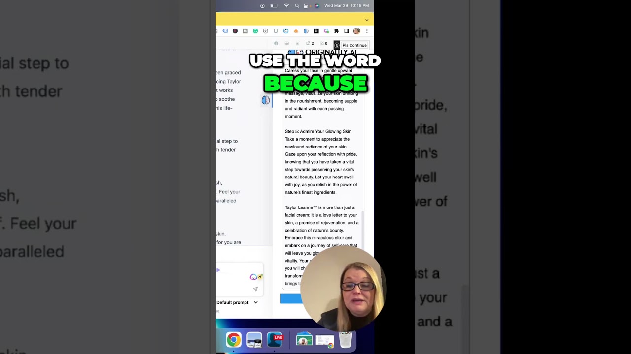 Unleashing Burstiness: Crafting Engaging TikTok Content with ChatGPT
