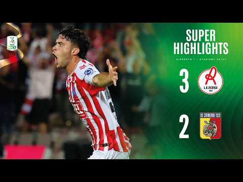 L.R. VICENZA-CATANZARO 3-2 | SUPER HIGHLIGHTS | SERIE BKT
