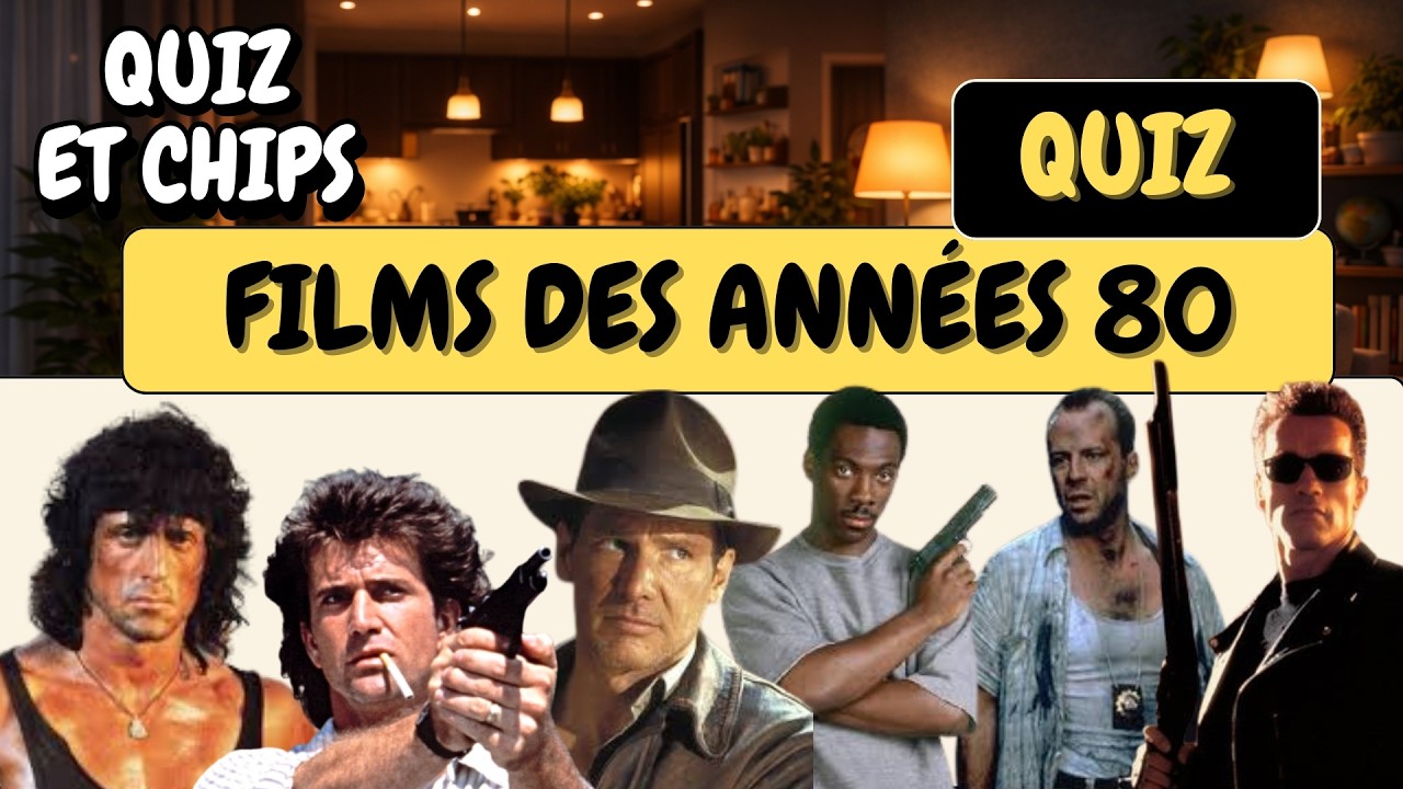Quiz Films Années 80 : 40 questions 🎬