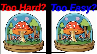 (find the difference) Level up your brain! Quiz! (spot the difference)👳🏻