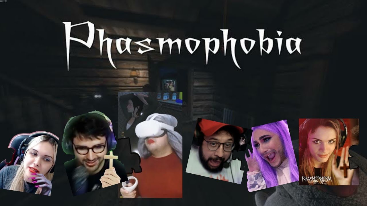 Compilado Phasmophobia - Melhores momentos | Madrinhas Lives