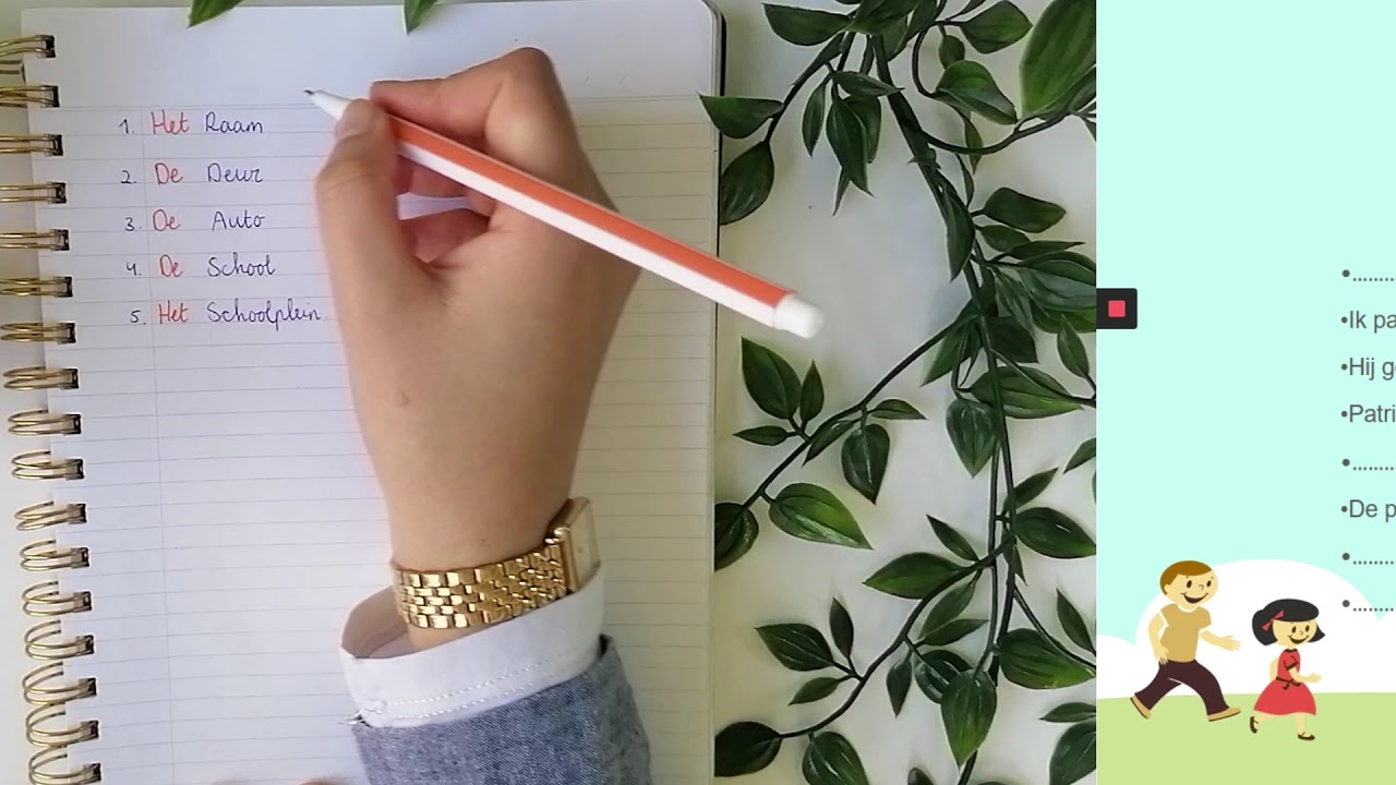 LES 5 - TAAL - GROEP 7/8 - Aanwijzend voornaamwoord