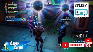 Takipçilerim Sarpbostanci Edopro44 ve kuzey_yusuf ile Fortnite BR Ekiplide 2. Win de Geldi