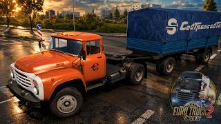 ZiL 130-131-133 Trucks Trailers v1.60 Truck Mod - ETS 2 Gameplay 4K ZiL 130-131-133 Trucks Trailers v1.60 Truck Mod - ETS 2 Gameplay 4K
