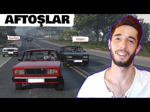 AFTOŞ VAZ 2107 - LƏR İLƏ GECƏ HƏYATI (MAŞIN ÇEVVRİLDİ) - GTA 5 mod(maraqlı anlar)