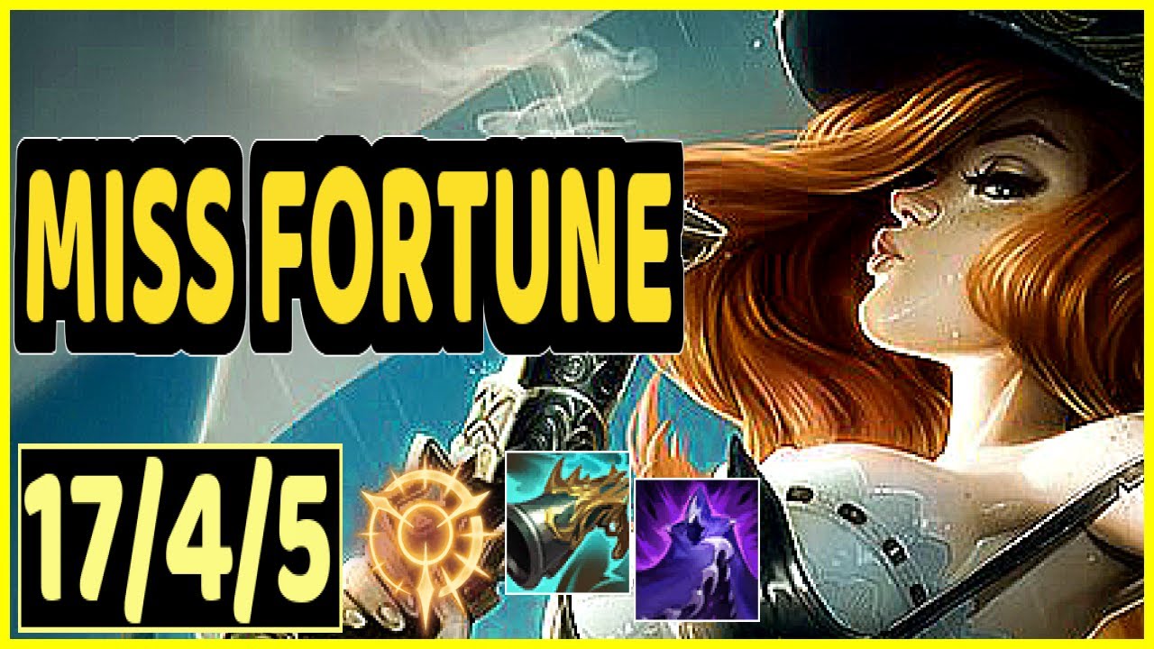 MISS FORTUNE VS YUNARA - 17/4/5 KDA ADC GAMEPLAY