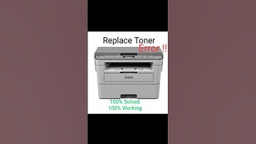 Brother Toner Replace Error 100% Resolved 100% Working | #brother #toner #reset
