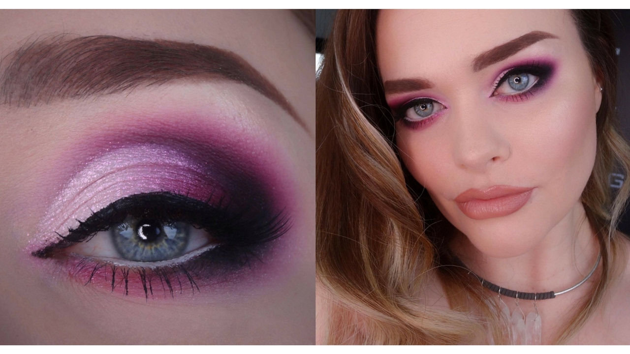 Valentine's Day: Peppy Pink Smokey Eye Makeup Tutorial - Deck and Dine