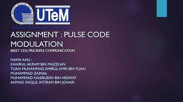 Pulse Code Modulation