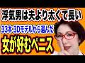 【女性はこんなペニスが好き～33本の長さ・太さが違うペニスモデルを実際に触って調べたら、浮気男にはより太いペニスを好んだ研究～女医　富永喜代のセックスオンライン講座】