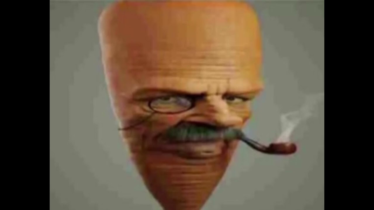 carrot smoking a pipe