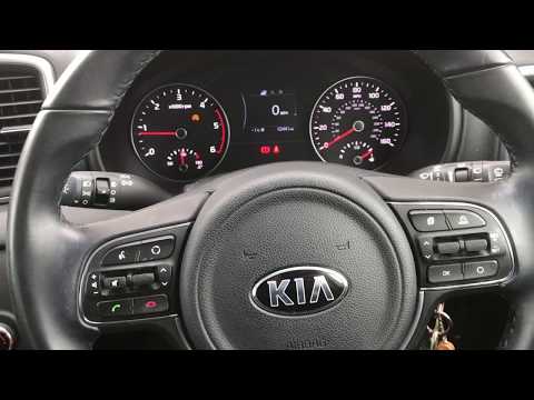 Kia Sportage TPMS Tyre Pressure Reset