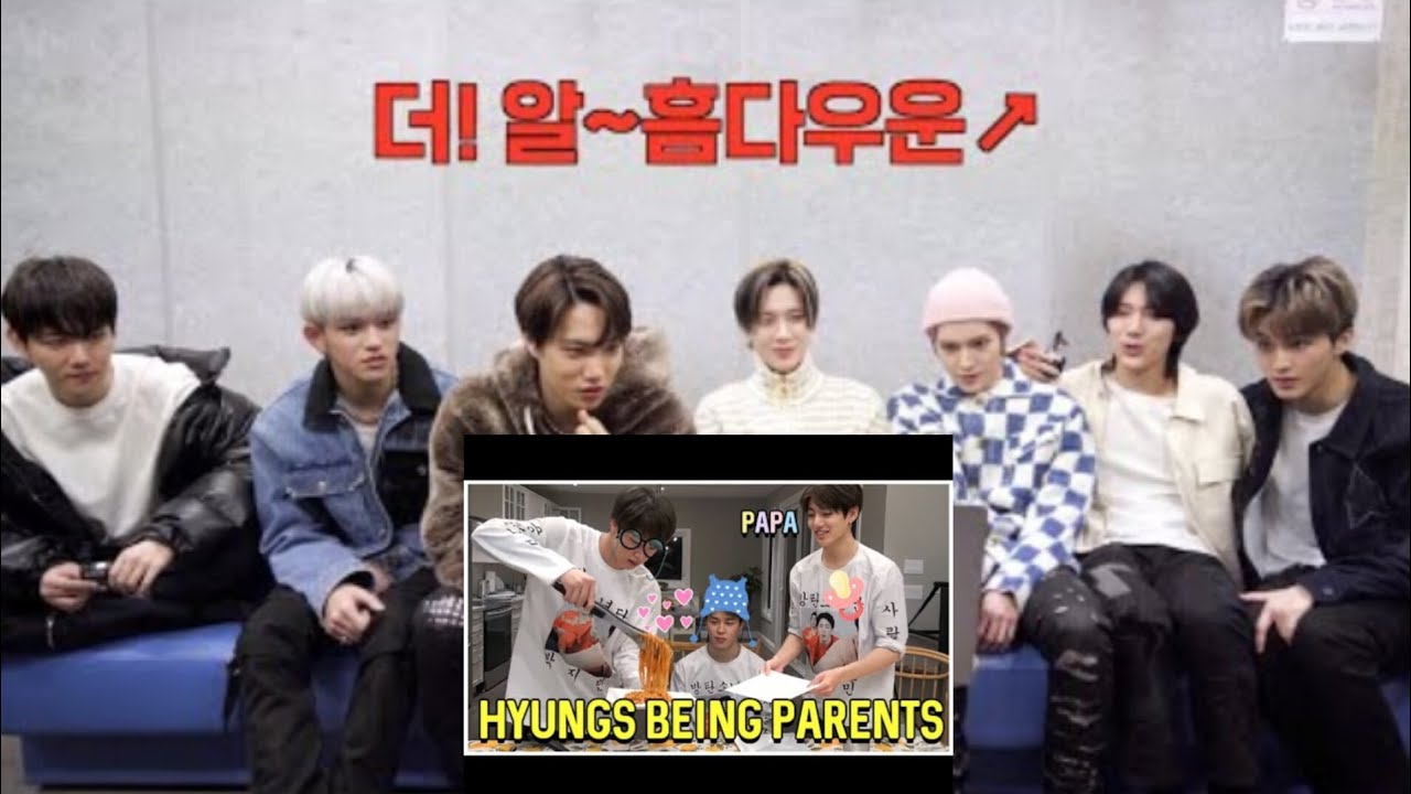 Super M Reaction to BTS 'Hyungs being parents' (Fanmade 💜)