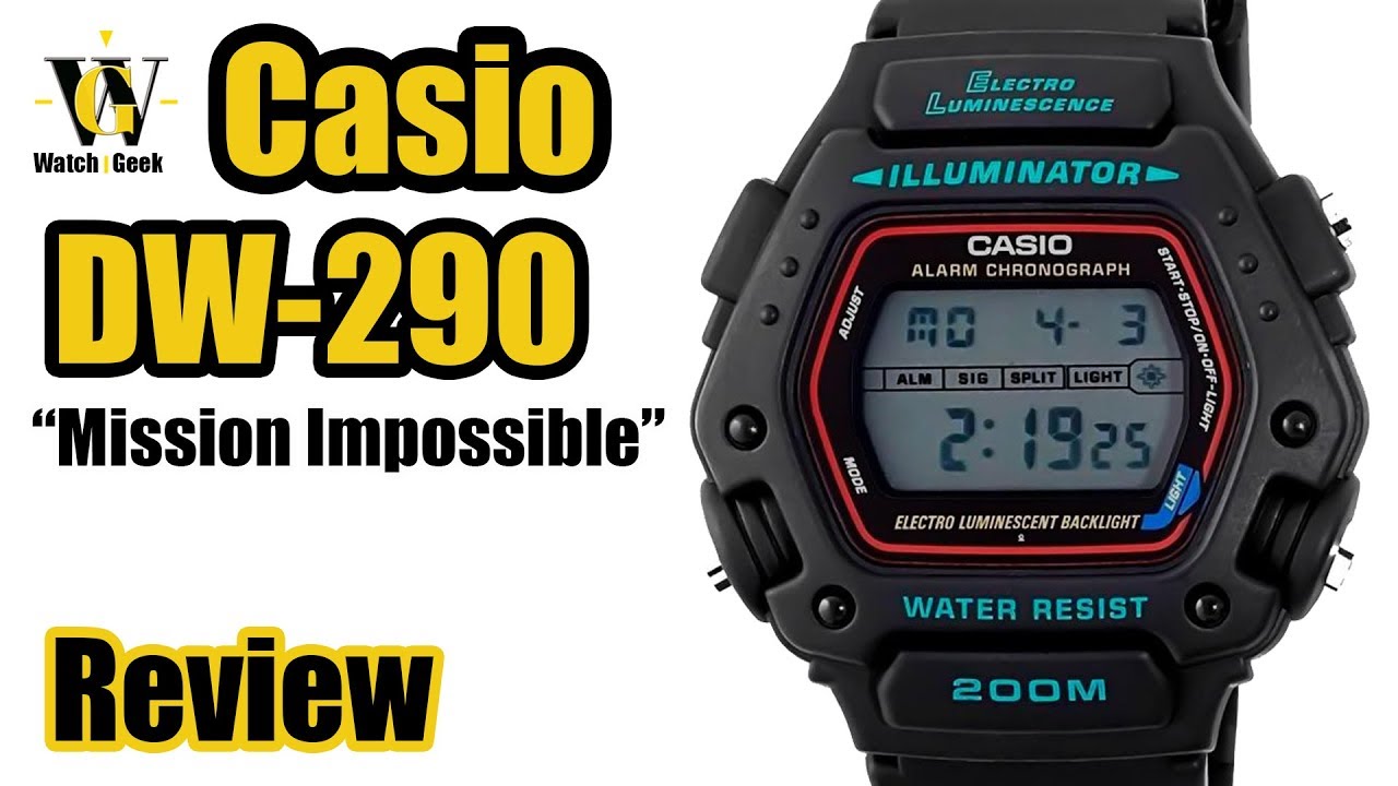 casio dw 290