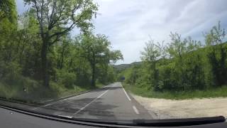 Chianti Road in Italy