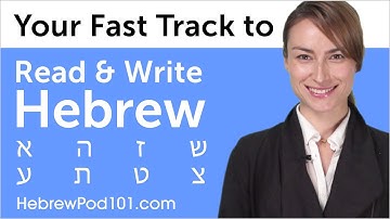 Your Fast Track to Learn Hebrew Alphabet