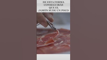 Jamón al Vacío recomendaciones de consumo
