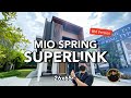 SUPERLINK Type D in Mio Spring - Gamuda Cove | Harga dr RM1mil dpt 26x65ft Luas !! | 【Ep4】
