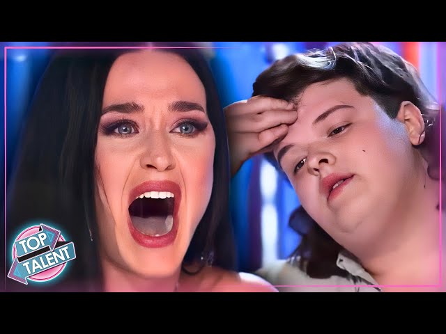 Katy Perry Breaks Down CRYING On American Idol class=