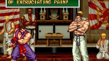 Art of Fighting 2 - Eiji vs Takuma (Arcade Intro)