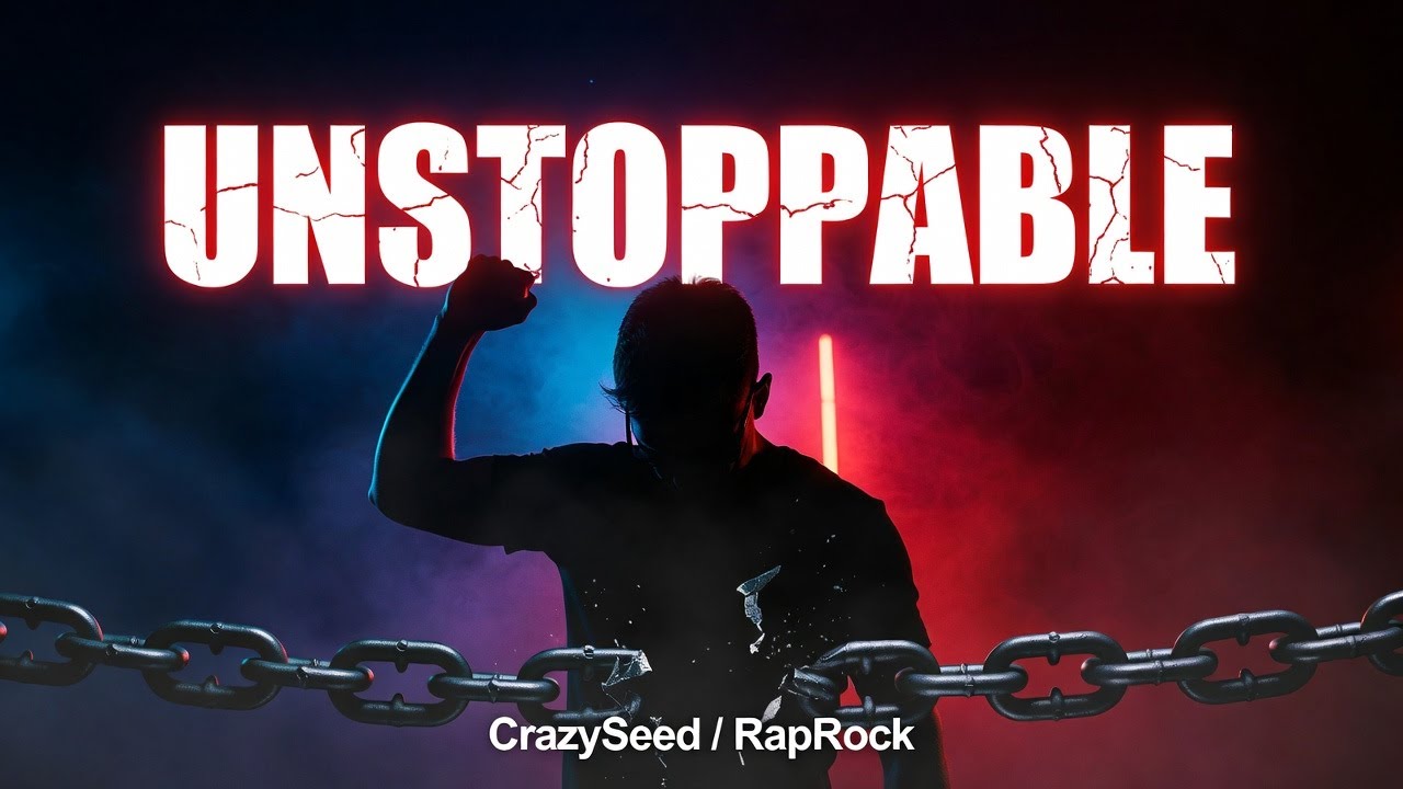 CrazySeed - Unstoppable [RapRock] | Official Music Video | Superação e Força